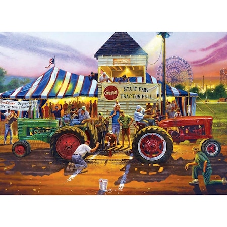 The Mountain Valley® Spring Water Master Pieces 71922 Farm & Country for Top Honors Puzzle - 1000 Piece 71922
